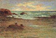 Corner of a Beach at Concarneau Emile Schuffenecker